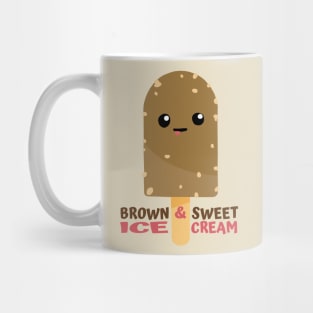 Brown And Sweet Ice Cream Mug